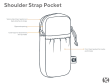 Gossamer Gear Shoulder Strap Pocket
