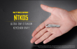Titanový nůž na klíče NITECORE NTK05 s výměnnou čepelí