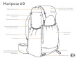Gossamer Gear Mariposa 60 Backpack 2023