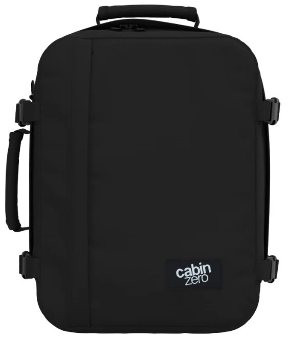 Cabin Zero Classic 44L Backpack Ryanair 55x40x20 Cabin Bag - Absolute Black