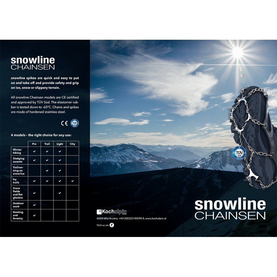Snowline Pro Spikes Size: L