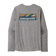 Triko Patagonia LS Cap Cool Daily Graphic Shirt pánské