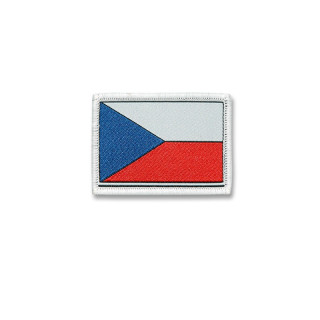 Czech Flag Cloth Badge