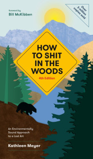 Kniha How to Shit in the Woods - Kathleen Mayer 4. vydání