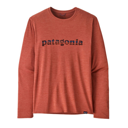 Triko Patagonia LS Cap Cool Daily Graphic Shirt pánské