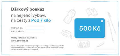 Dárkový poukaz elektronický (různé hodnoty)