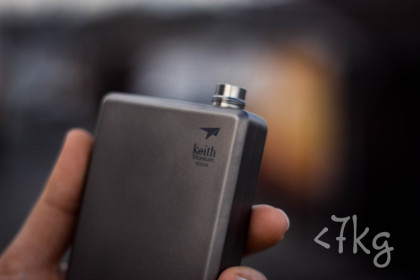 Titanová placatka Keith Jug