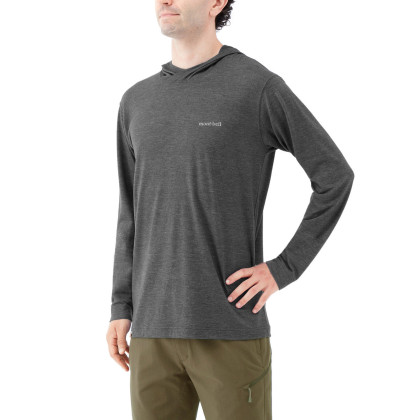 Triko Montbell Merino Wool Plus Light Hoodie pánské
