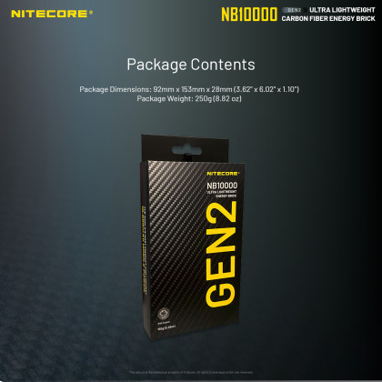 Nitecore NB10000 Power Bank GEN2