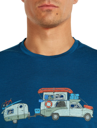 Triko Icebreaker pánské Tech Lite III SS Tee