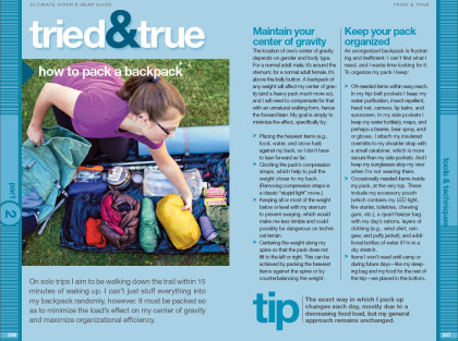 The Ultimate hiker's gear guide - Andrew Skurka, 2nd edition