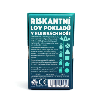 Cestovní hra Ponorka rychlá ČESKY