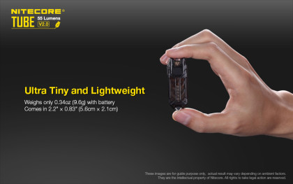 Nitecore TUBE V2 Keychain Light