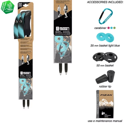 Fizan Compact 4 Trekking Poles