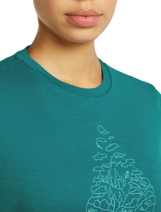 Triko Icebreaker dámské Tech Lite III SS Tee