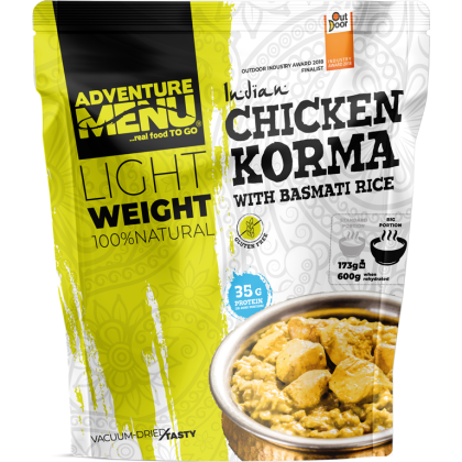 Adventure Menu Chicken Korma with Basmati Rice