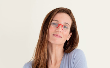 Armless reading glasses NOOZ Original Rectangular