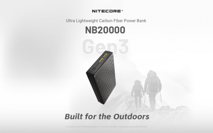 Nitecore NB20000 GEN3