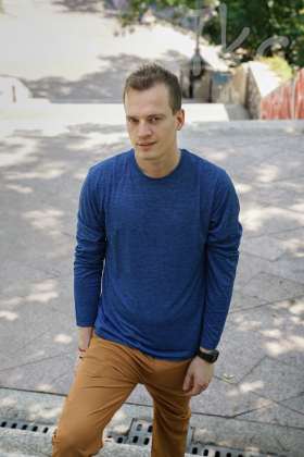 Triko Patagonia LS Cap Cool Daily Graphic Shirt pánské