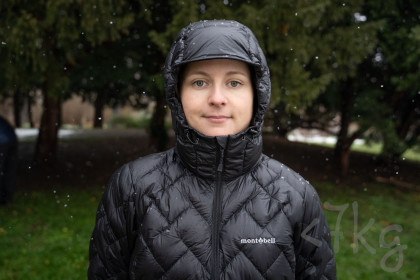 Péřová bunda Montbell Plasma 1000 Alpine Down Parka dámská