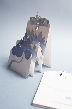 Nosič na poukaz - autorská krajina PORIGAMI