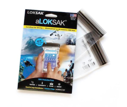 aLOKSAK Waterproof Sack 8,6 × 15,9 cm, 1 pc