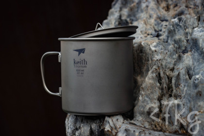Titanový hrnec Keith Mug