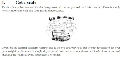 Ultralight Backpackin' Tips - Mike Clelland