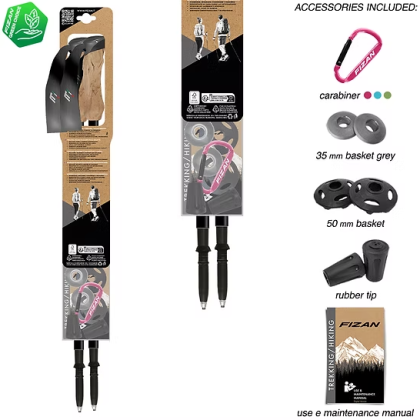 Trekové hole Fizan Compact