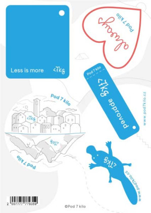 Stickers Pod 7 kilo sheet