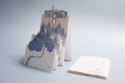 Nosič na poukaz - autorská krajina PORIGAMI