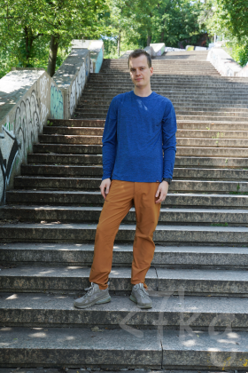 Triko Patagonia LS Cap Cool Daily Graphic Shirt pánské