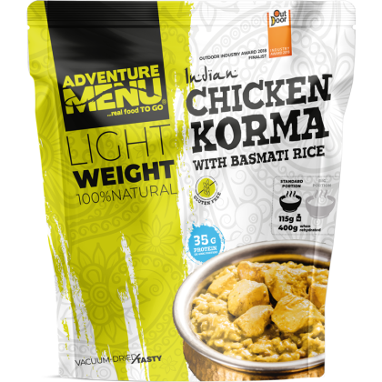 Adventure Menu Chicken Korma with Basmati Rice