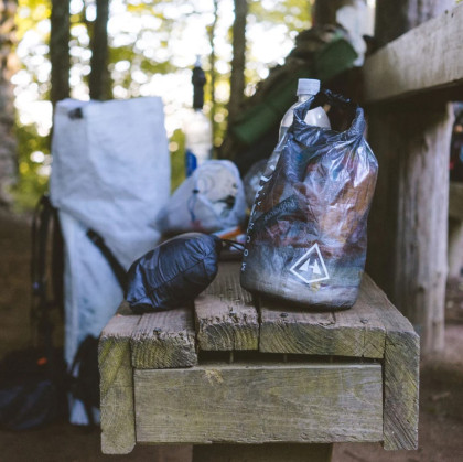 Hyperlite Mountain Gear roll-top stuff sacks
