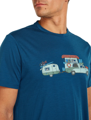 Triko Icebreaker pánské Tech Lite III SS Tee