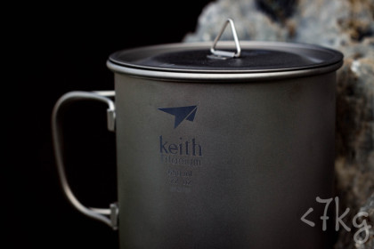 Titanový hrnec Keith Mug