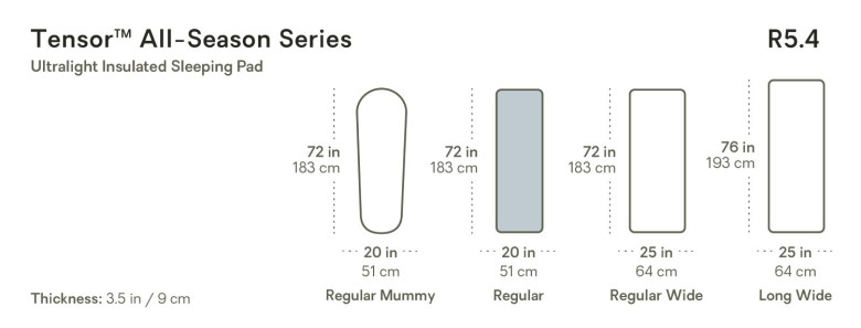 NEMO Tensor™ All-Season Sleeping Pad