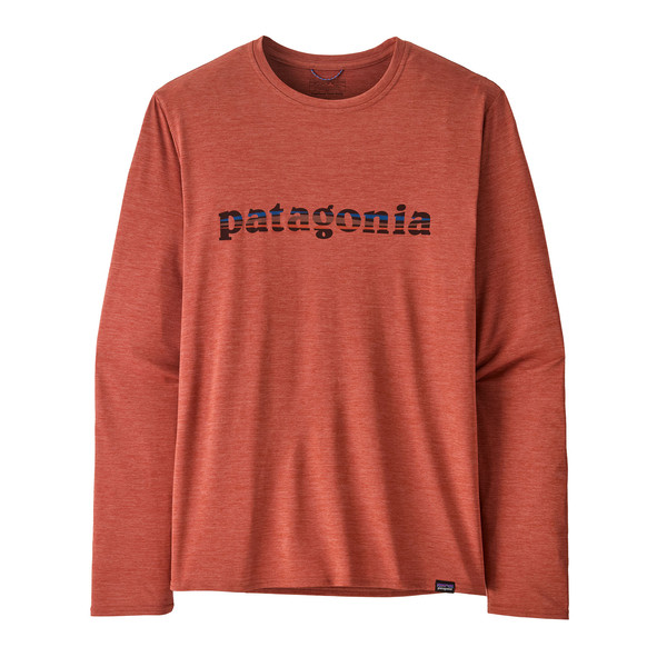 Triko Patagonia LS Cap Cool Daily Graphic Shirt pánské