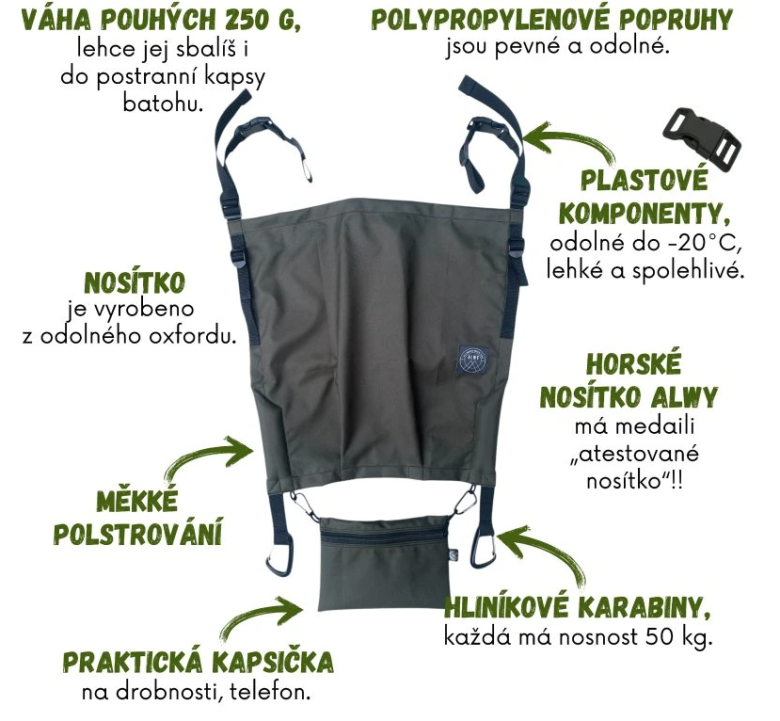 Horské nosítko ALWY