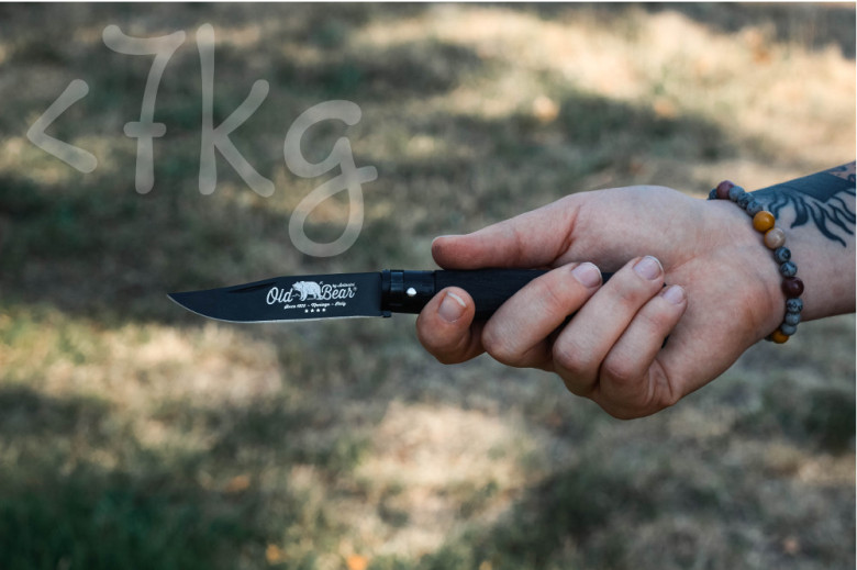 Nůž Antonini Old Bear Total Black