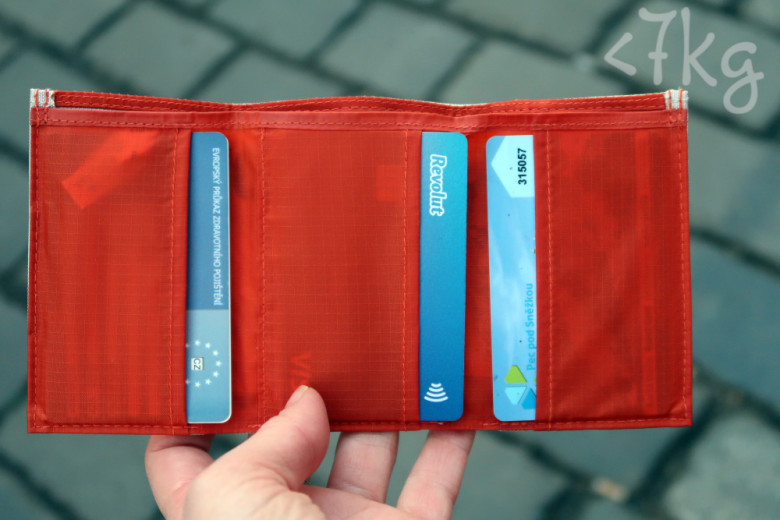Peněženka Montbell Trail wallet