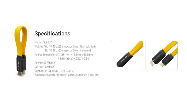 USB-C Nitecore NLINK10