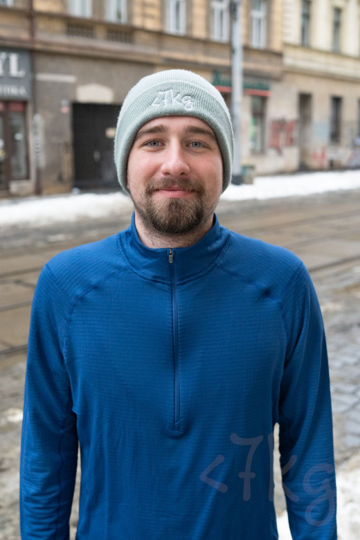 Mikina Patagonia Cap Thermal Weight Zip-Neck Pullover pánská