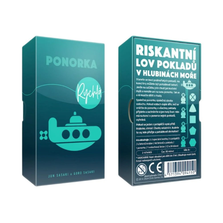 Cestovní hra Ponorka rychlá ČESKY