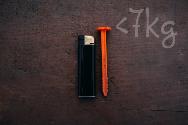 Swiss Piranha Plastic Tent Pegs