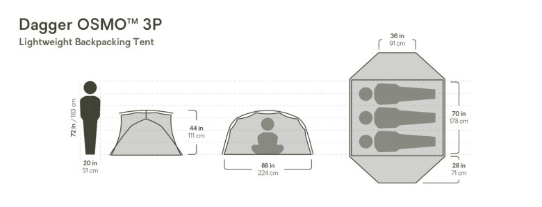 Stan NEMO Dagger Osmo™ 3P