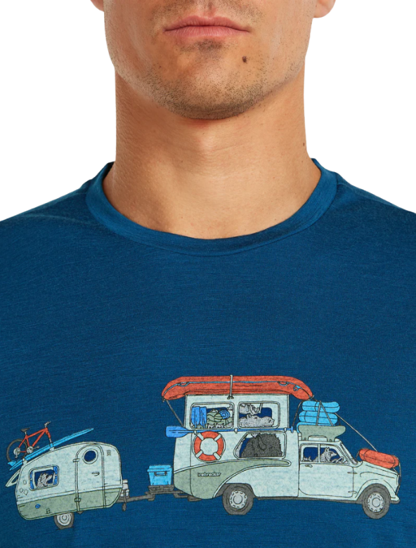 Triko Icebreaker pánské Tech Lite III SS Tee