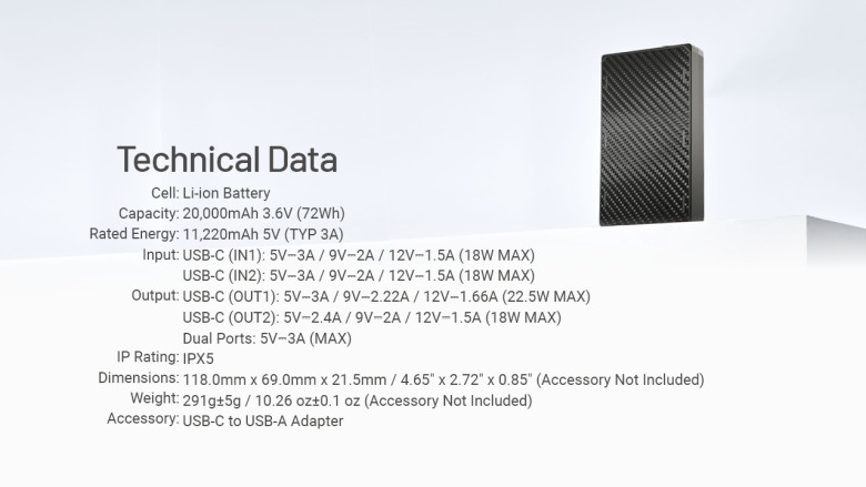 Nitecore NB20000 GEN3