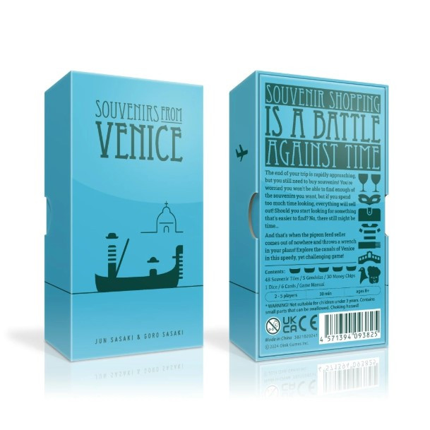 Cestovní hra Suvenýry z Benátek (Souvenirs from Venice)