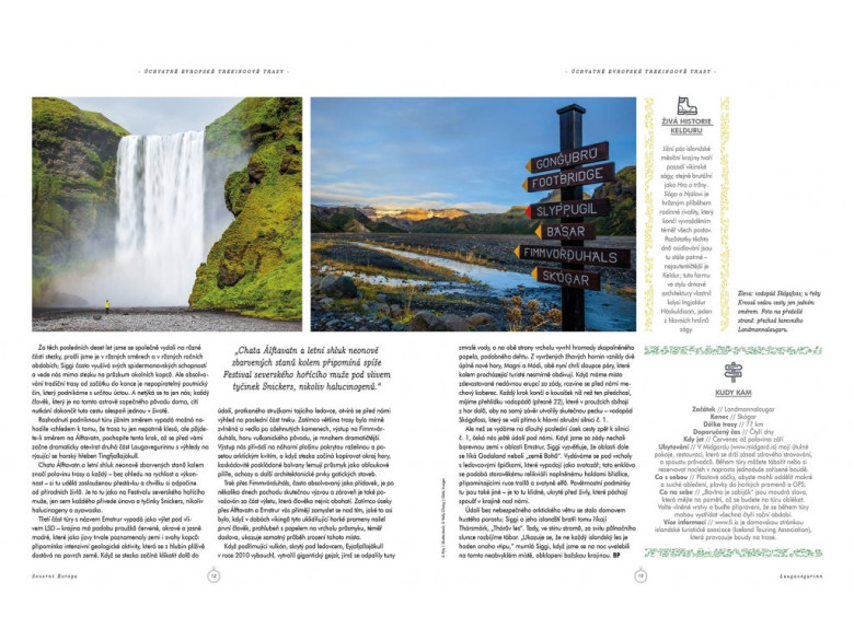 Kniha Úchvatné evropské trekingové trasy Lonely Planet